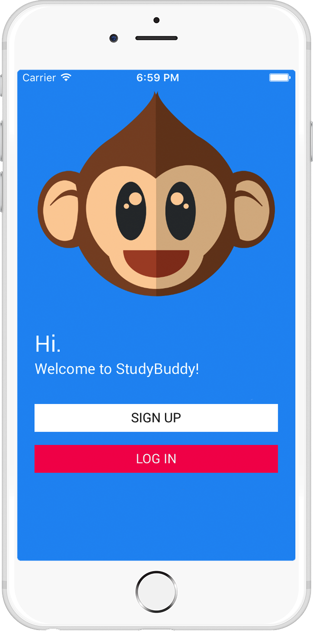 Study Buddy iphone App Home Screenshot